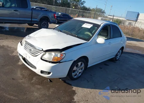 2007 Kia Spectra Ex from USA, damaged, VIN KNAFE121975479925